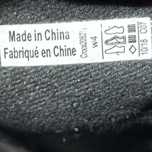 Crocs Capri Mule Women's Size 4 Black Slip On Clogs Used - Picture 13 of 13